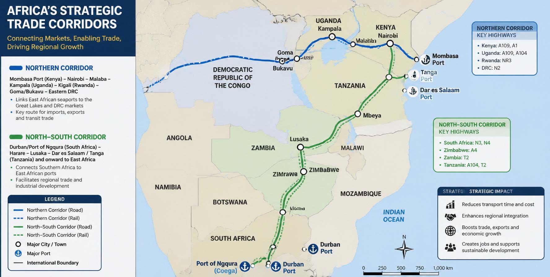 Africa's Strategic Trade Corridors